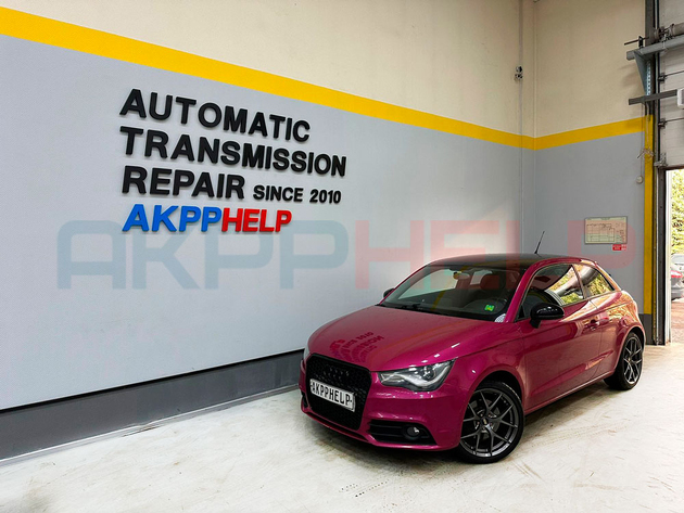 Наши работы по замене платы DSG7 Audi A1 (DQ200 0AM)