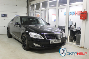 Наши работы по замене платы 722.9 Mercedes S-Klass W221