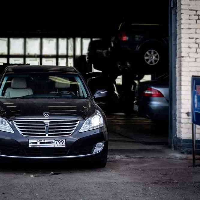 Наши работы по ремонту АКПП Hyundai Equus