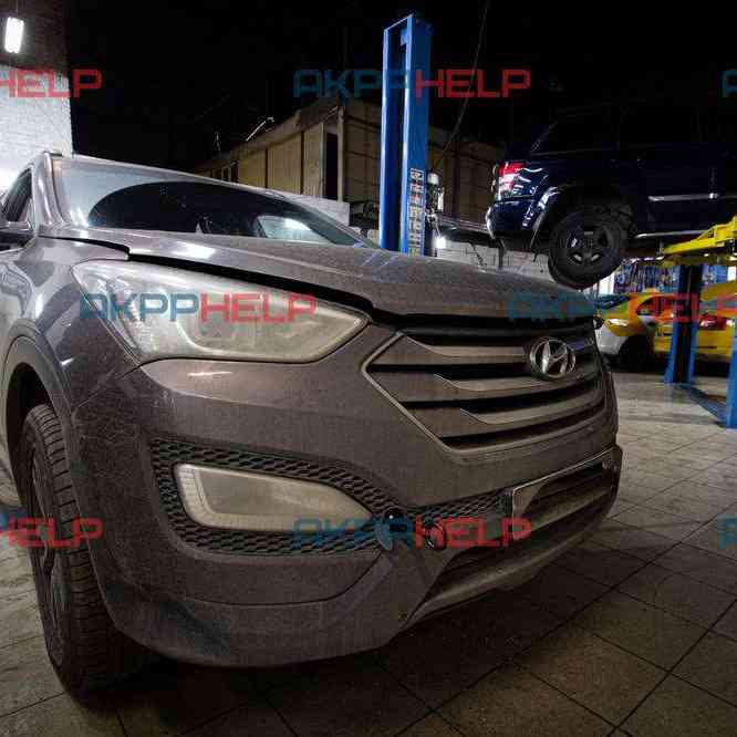 Наши работы по ремонту АКПП Hyundai Santa-Fe 3