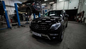 Наши работы по ремонту АКПП Mercedes ML W166