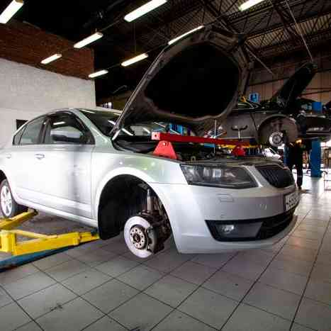 Наши работы по замене сцепления DSG 7 Skoda Octavia DQ200/0CW